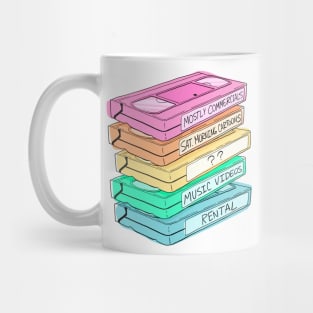 My VHS Recordings - Rainbow Mug